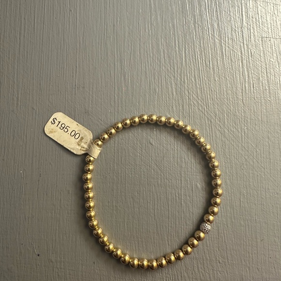 NWT!! Karen Lazar 14k Gold filled beaded bracelets - Picture 4 of 6